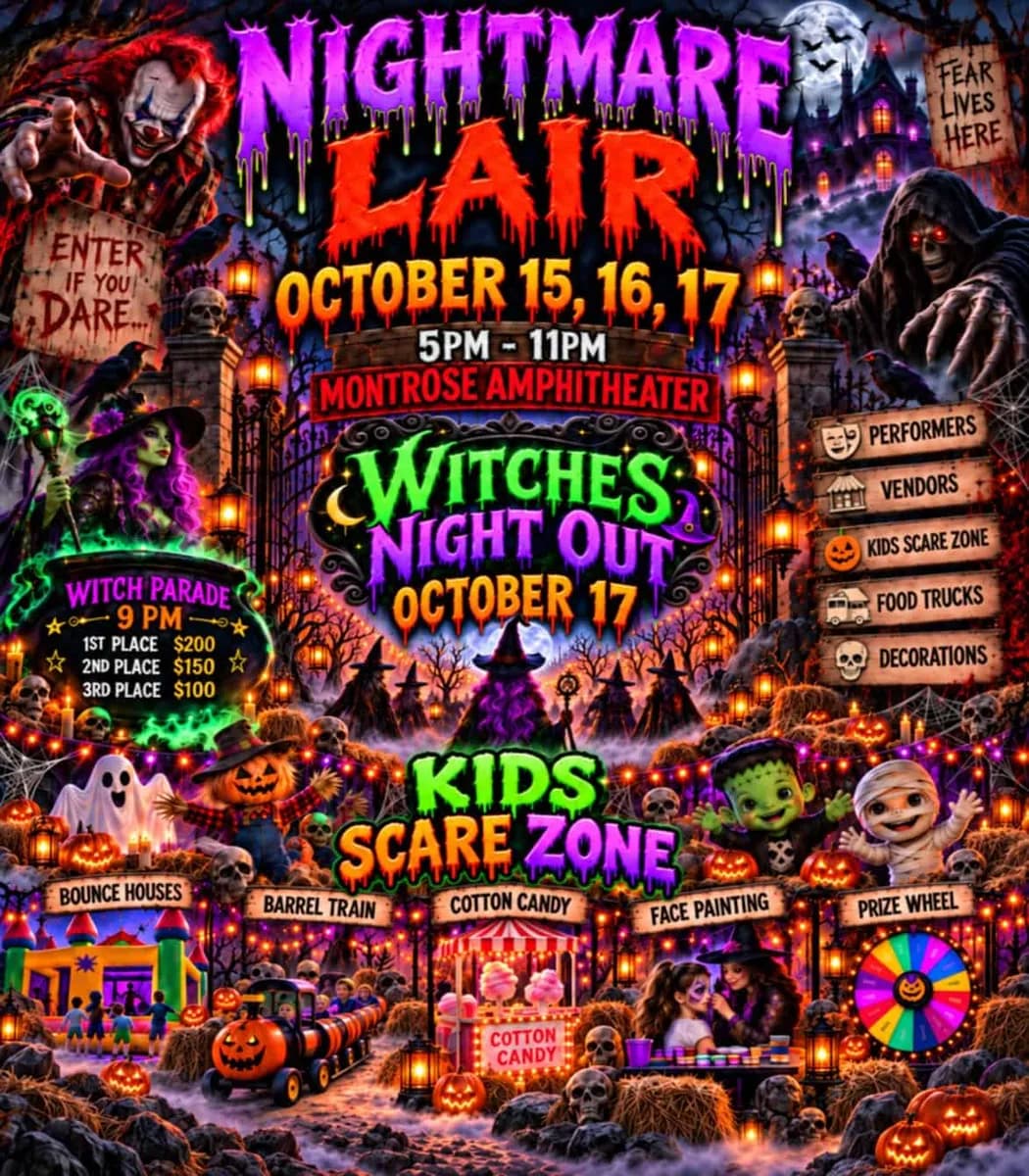 Nightmare Lair And Witches Night Out