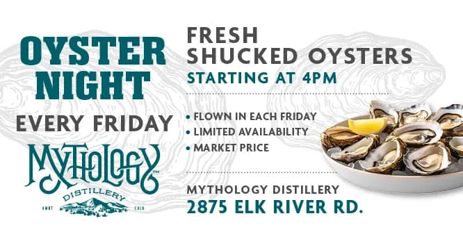 Friday Oysters at Mythology