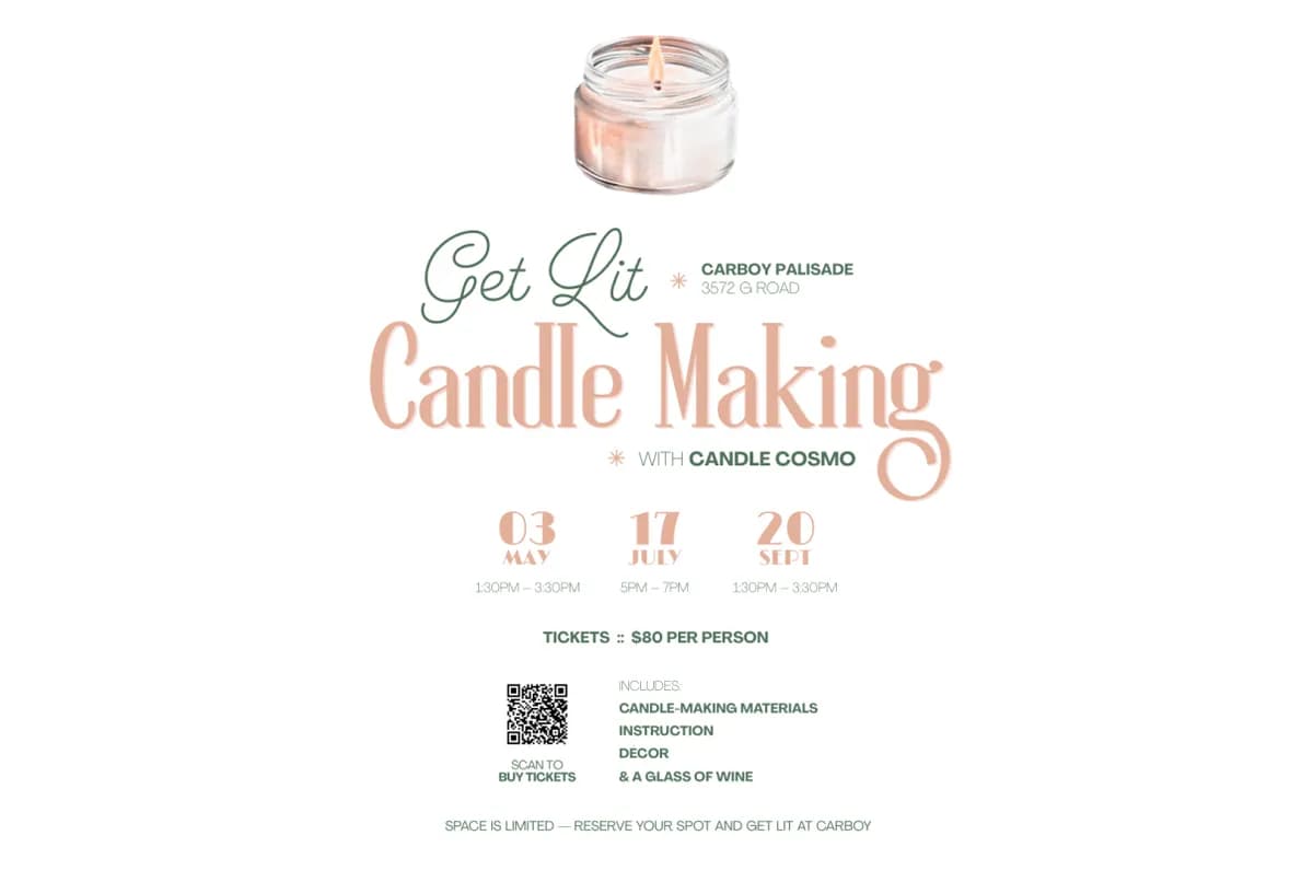Get Lit! Candle Making Workshop