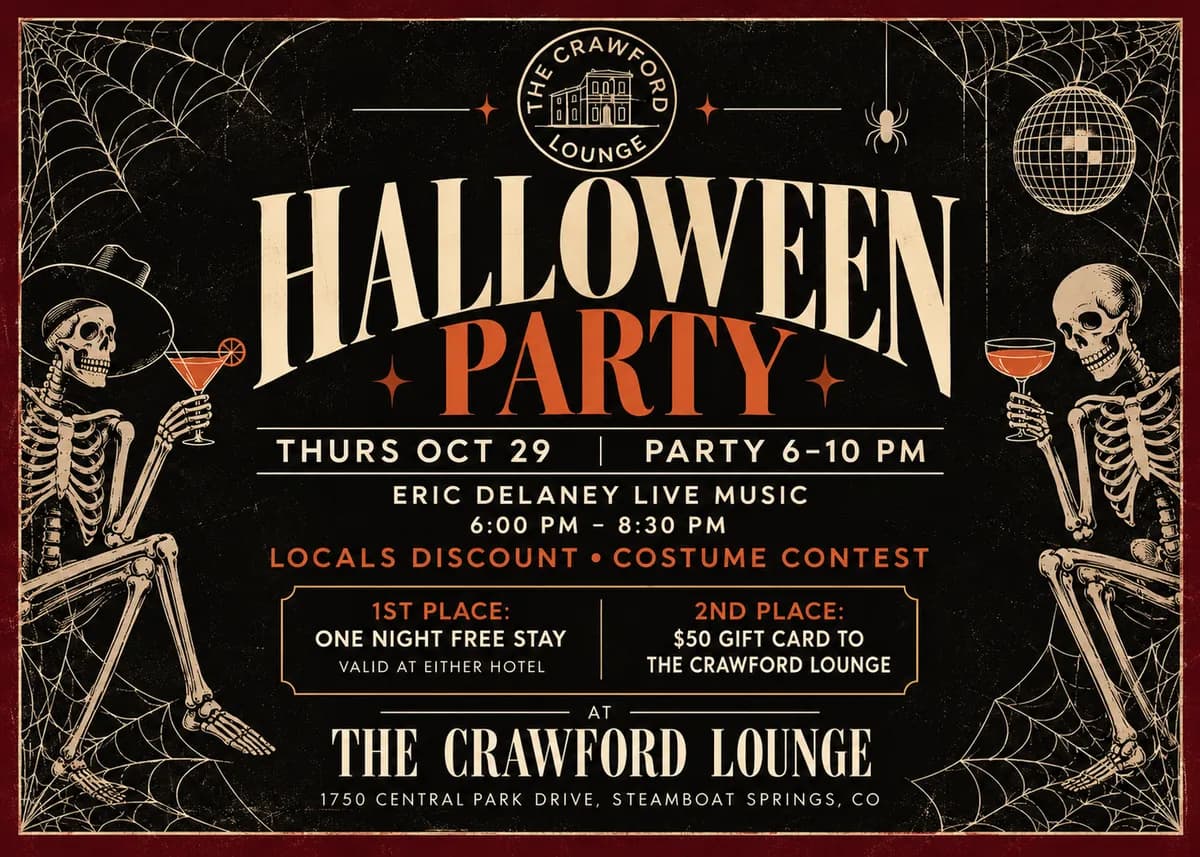 Halloween at The Crawford Lounge | Live Music & Costume Contest
