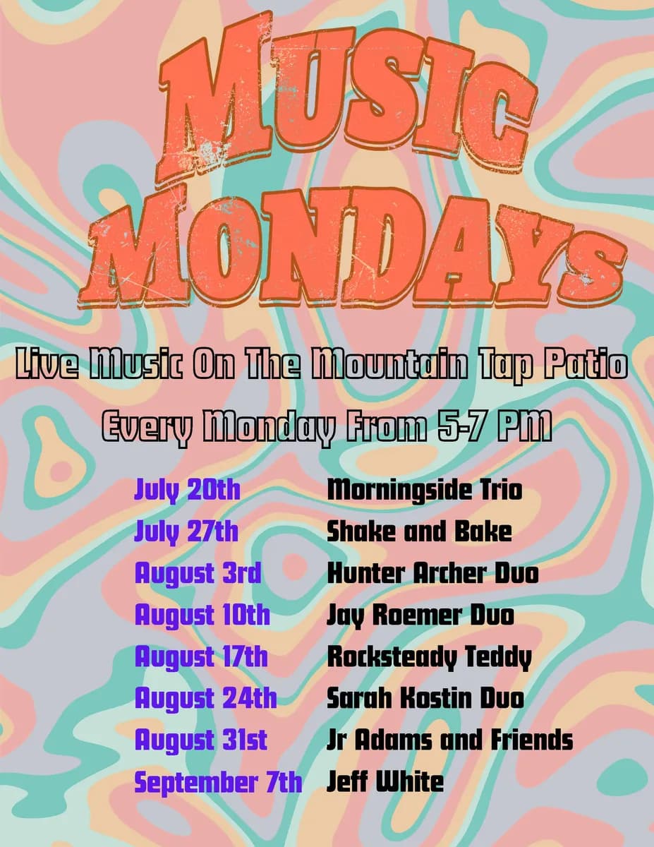 Mountain Tap Music Monday with Jay Roemer Duo