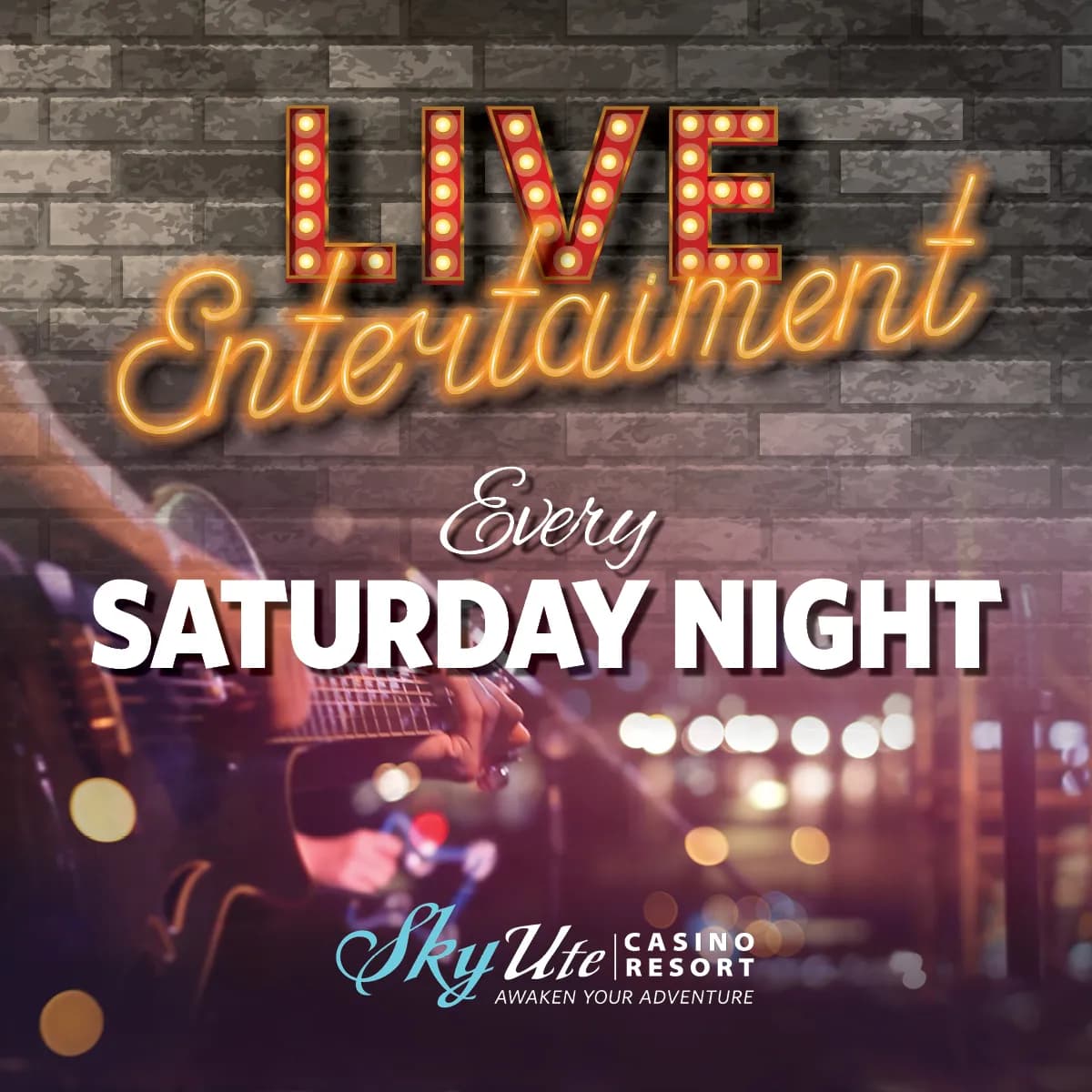 Live Music Saturday Nights