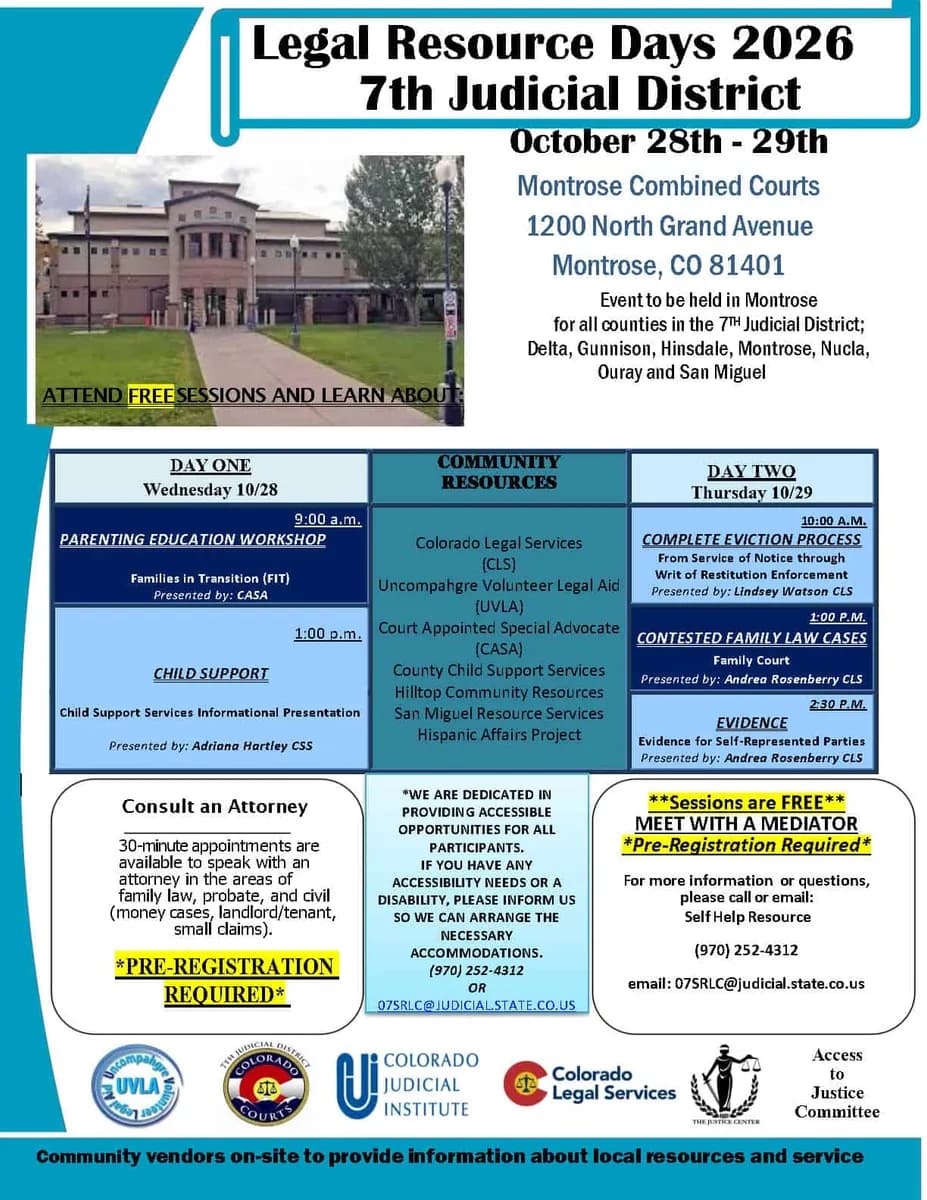 Legal Resource Days