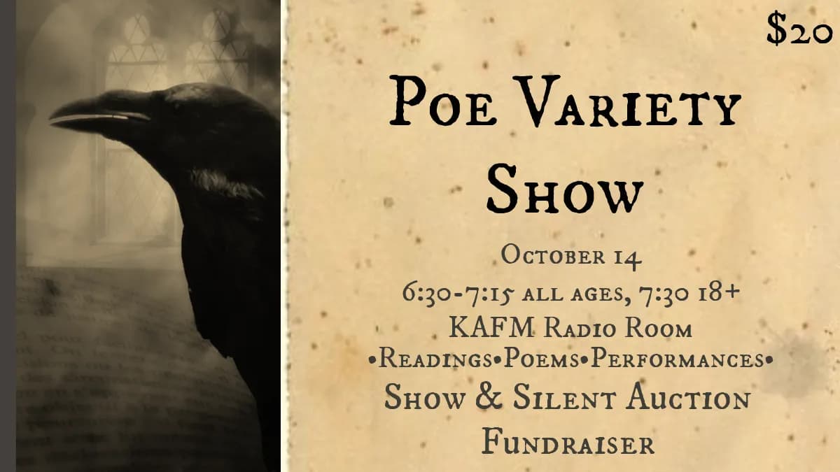 The Poe Project 2026: Variety Show at KAFM Radio Room