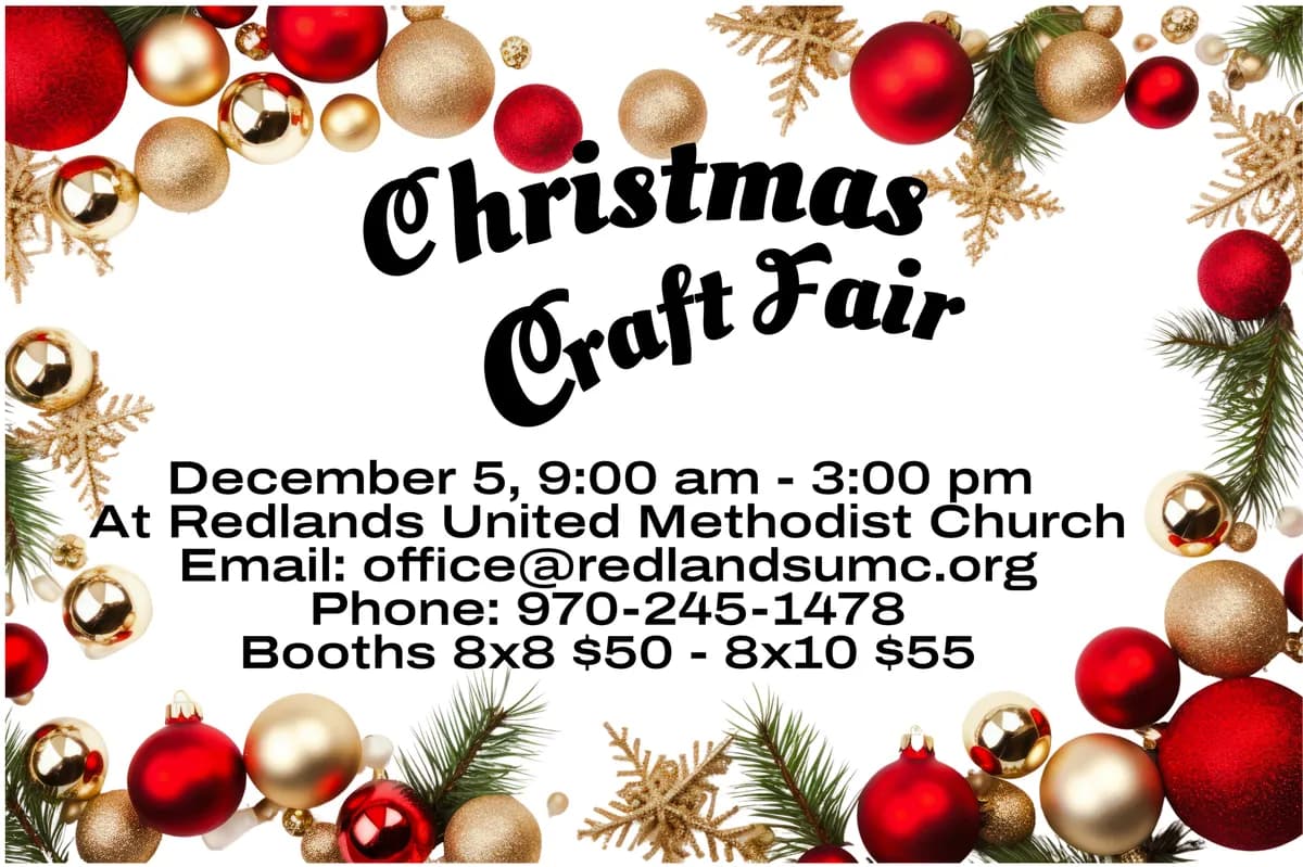 RUMC Holiday Craft Fair