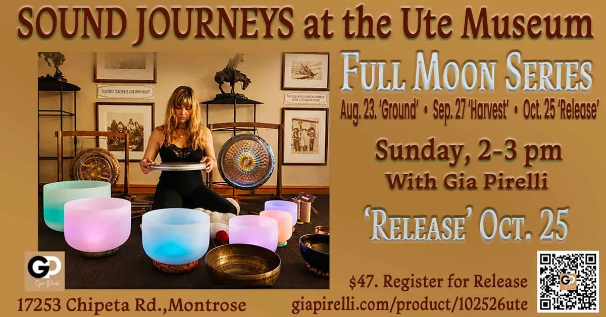 Sound Journey At The Ute Indian Museum
