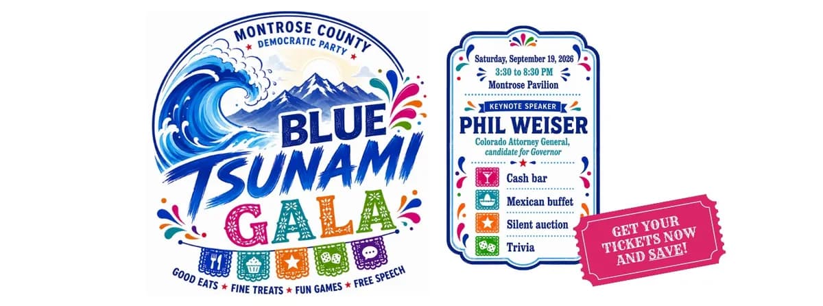 Montrose Blue Tsunami Gala