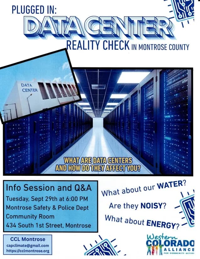 Data Center Reality Check In Montrose County