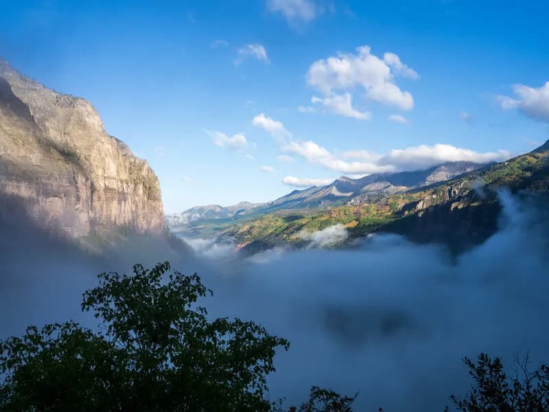 Bridal Veil Falls main view