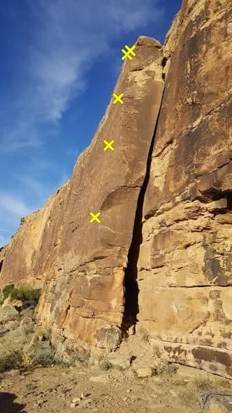 Gritstone Arete view 3