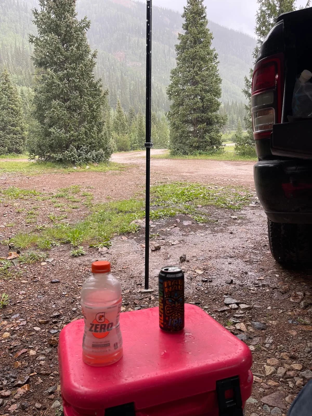 Golden Horn Campground of the San Juan National Forest